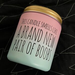 Pink and Blue Scented Candle 🏳️‍⚧️ Pride - lavender funny